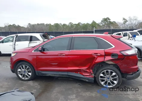 2018 Ford Edge Titanium z USA, uszkodzony, nr VIN 2FMPK3K86JBC09610
